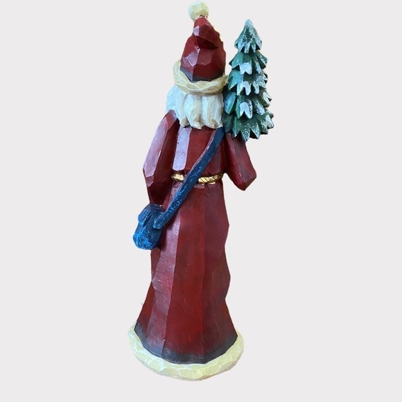 santa Claus Wooden Decor - Picture 2 of 5